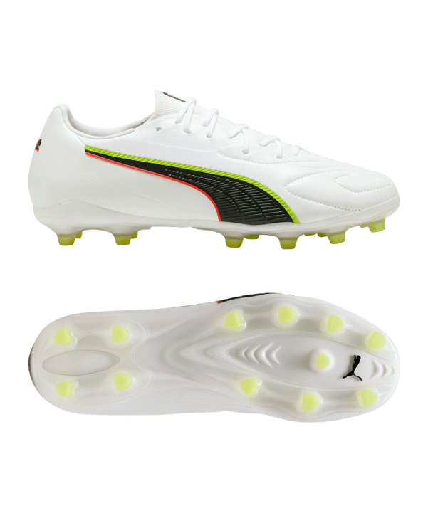 PUMA KING 20 Match FG/AG Unleash Weiß F01