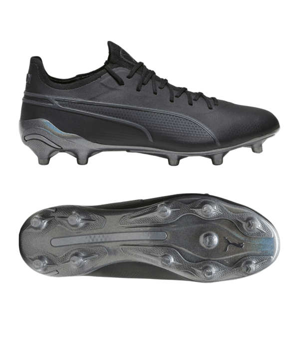 PUMA KING Ultimate FG/AG Eclipse Schwarz Grau F03