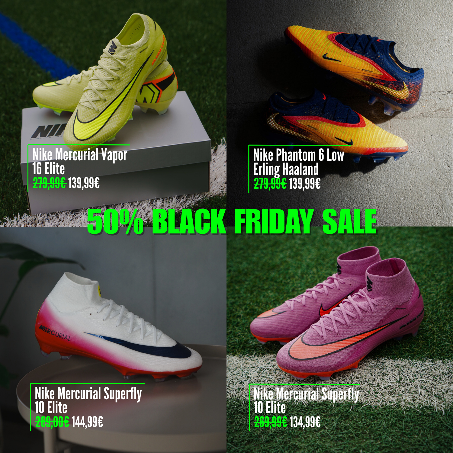 Die besten Nike Fußballschuh Black Friday Deals