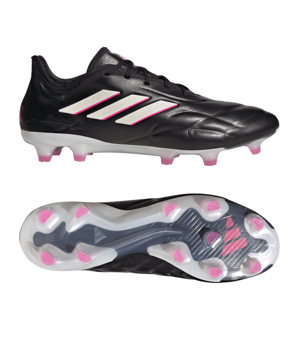 adidas COPA Pure.1 FG Own Your Football Schwarz Weiss Pink
