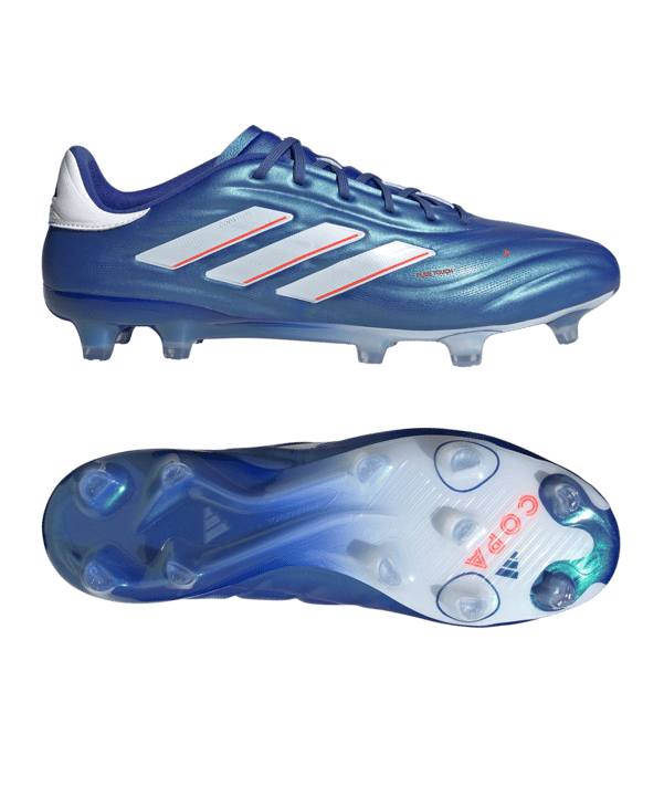 adidas COPA Pure 2.1 FG Marinerush Blau Weiss Orange