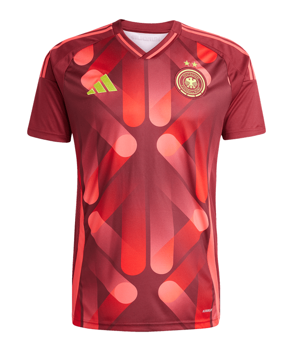 adidas Deutschland Trikot Away EM 2025 Kids Rot
