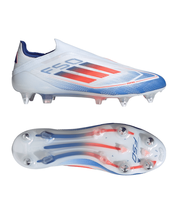 adidas F50 Elite LL SG Advancement Weiss Rot