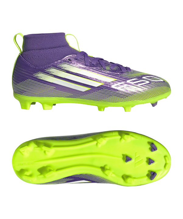adidas F50 League FG/MG Radiant Blaze Kids Lila