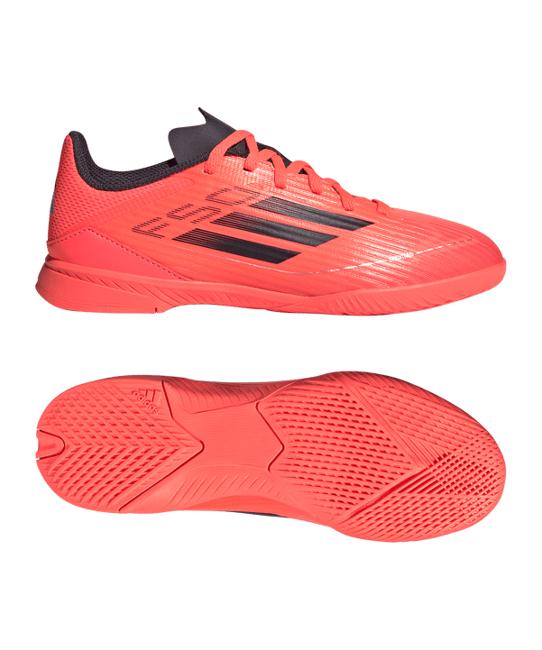 adidas F50 League IN Kids Vivid Horizon Pink Schwarz