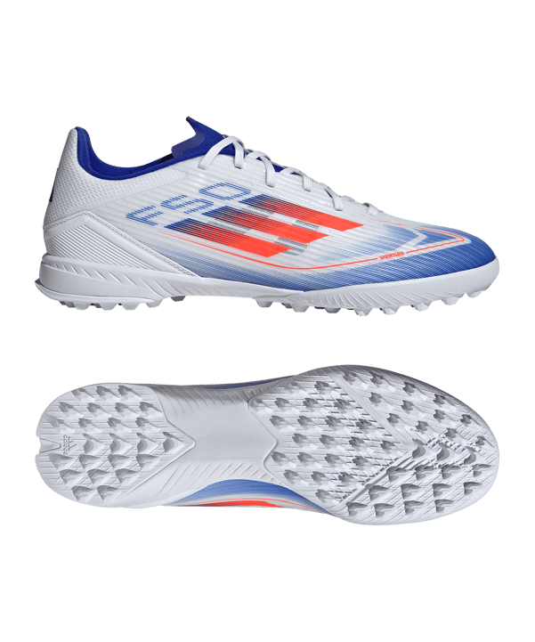 adidas F50 League TF Advancement Weiss Rot