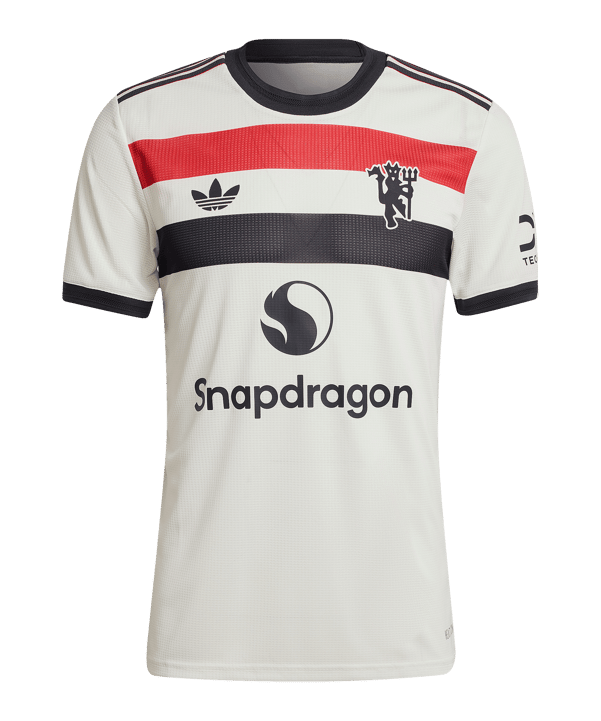 adidas Originals Manchester United Auth Trikot 3rd 2024/2025 Weiss