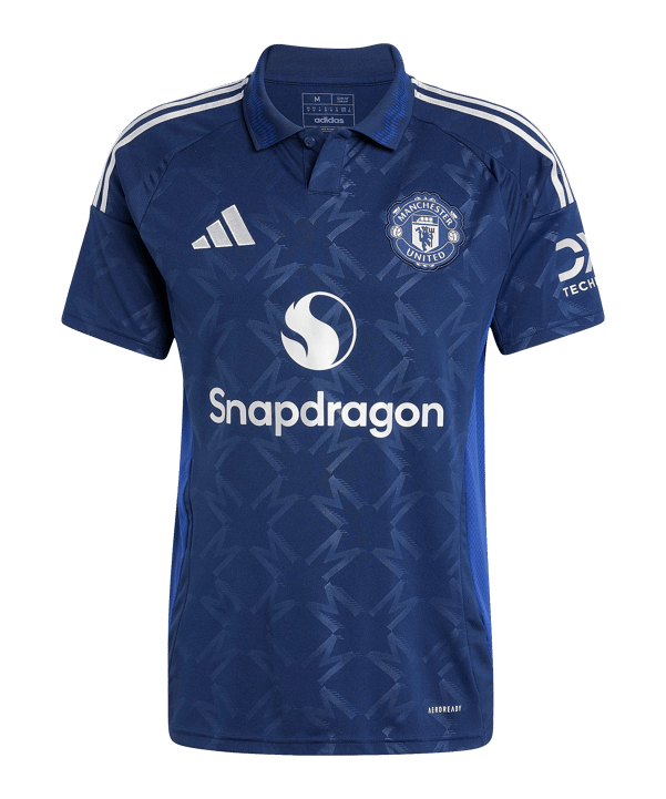 adidas Manchester United Trikot Away 2024/2025 Blau