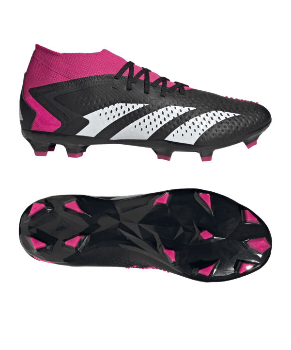 adidas Predator Accuracy.2 FG Own Your Football Schwarz Weiss Pink