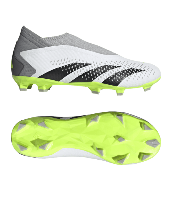 adidas Predator Accuracy.3 LL FG Crazyrush Weiss Schwarz Gelb