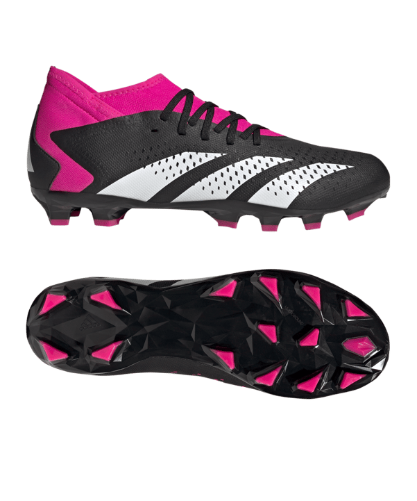 adidas Predator Accuracy.3 MG Own Your Football Schwarz Weiss Pink