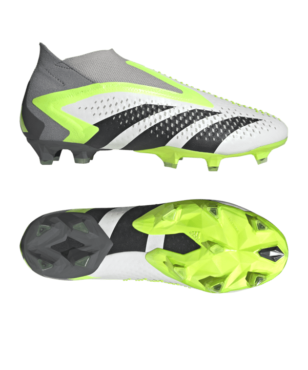 adidas Predator Accuracy+ FG Crazyrush Weiss Schwarz Gelb