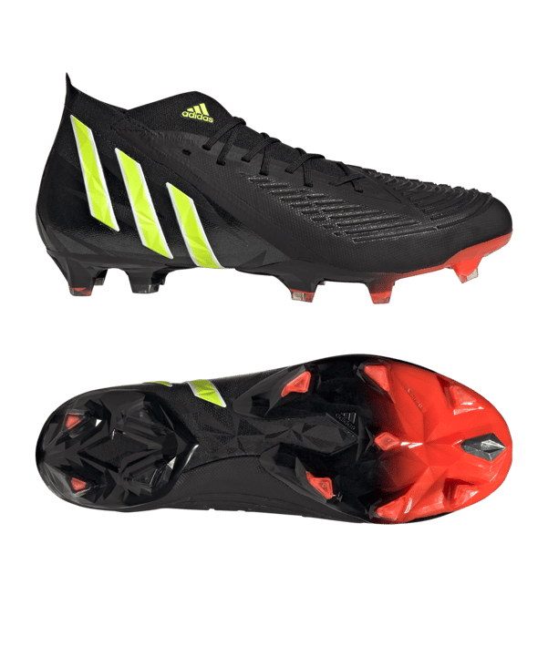 adidas Predator EDGE.1 FG Shadowportal Schwarz Gelb