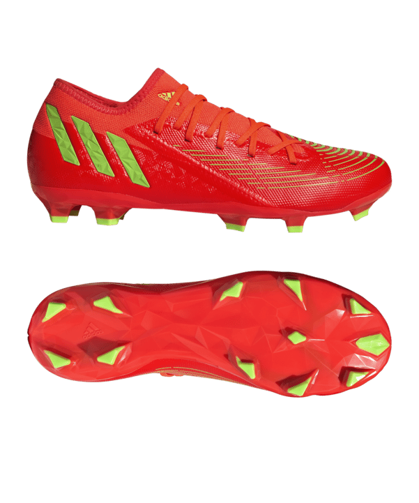 adidas Predator EDGE.3 L FG Game Data Rot Grün