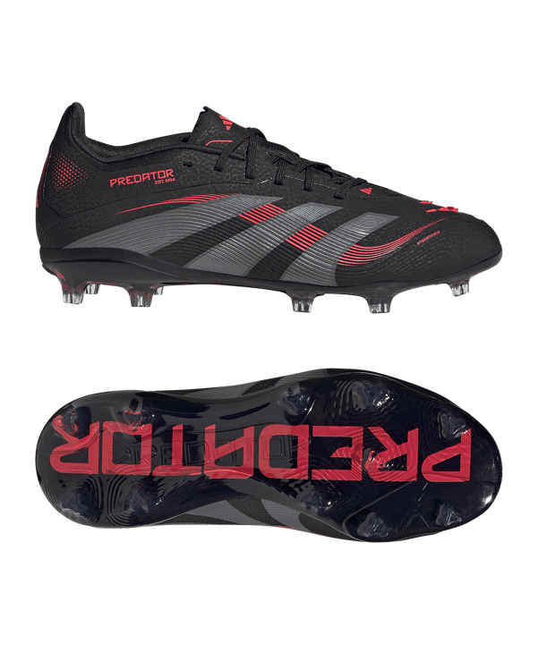 adidas Predator Elite FG Stealth Victory Kids Schwarz