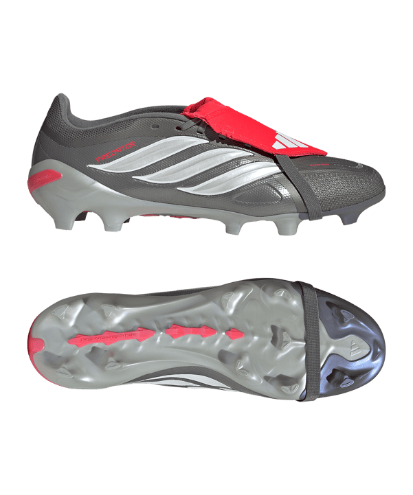 adidas Predator League FT FG Finisher Steel Grau