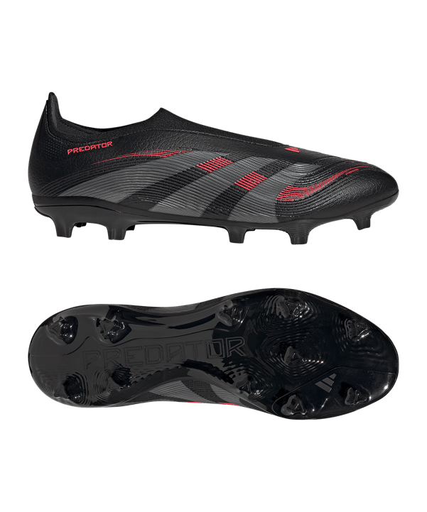 adidas Predator League LL FG Stealth Victory Schwarz