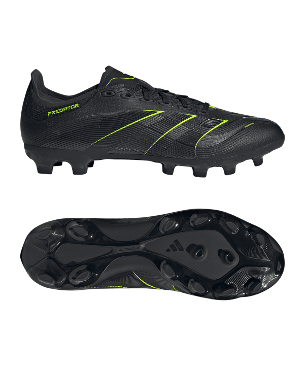 adidas Predator League MG Electric Stealth Schwarz