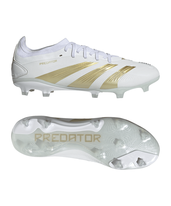 adidas Predator Pro FG Day Spark Weiss Gold