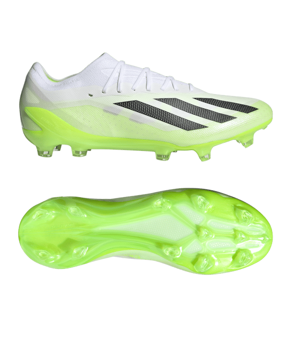 adidas X Crazyfast.1 FG Crazyrush Weiss Schwarz Gelb