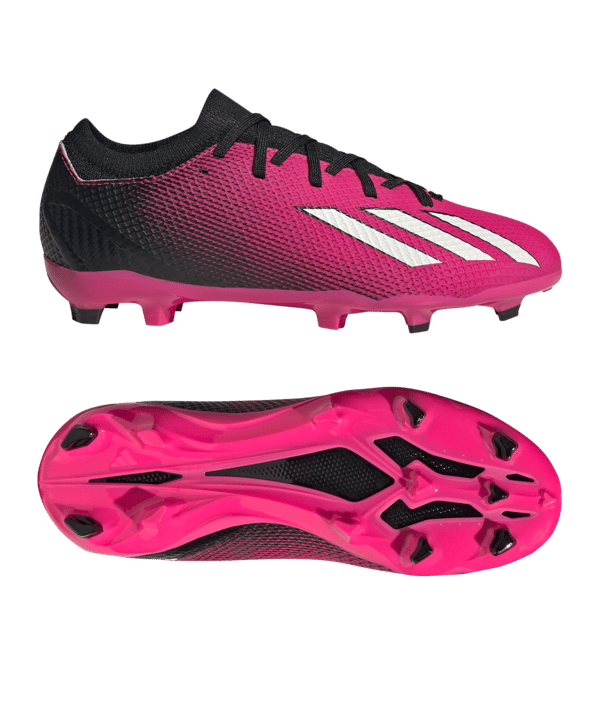 adidas X Speedportal.3 FG Kids Own Your Football Pink Schwarz Weiss