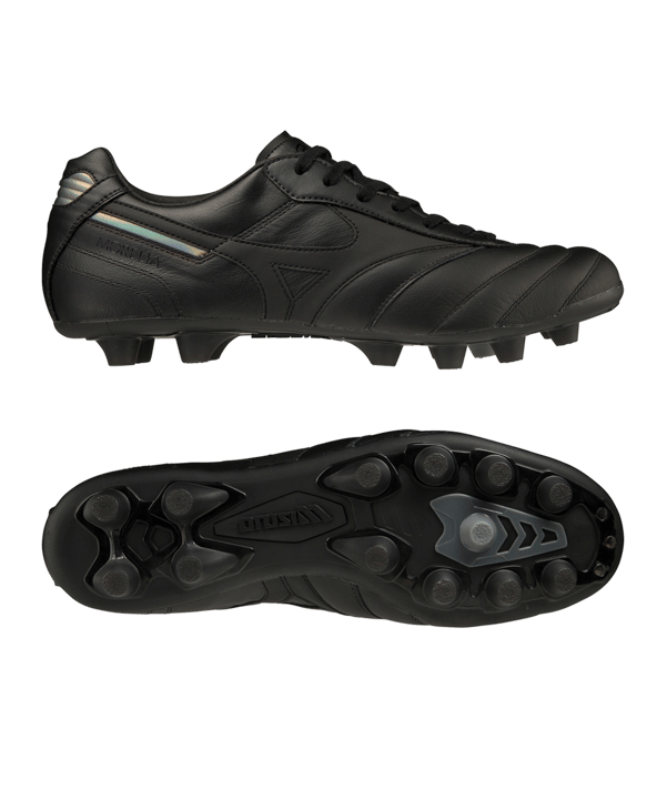 Mizuno Morelia II Elite FG Dark Iridium Schwarz F99