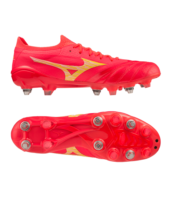 Mizuno Morelia Neo IV Made in Japan Mix Release Rot Gelb F64