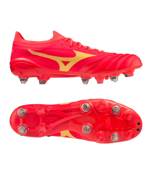 Mizuno Morelia Neo IV Mix Release Rot Gelb F64
