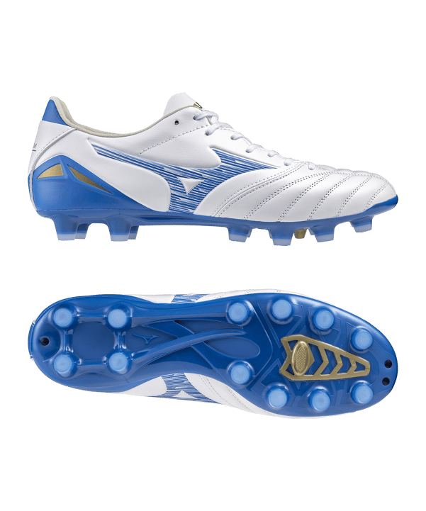 Mizuno Morelia Neo IV Pro FG Mugen Weiss Blau F25