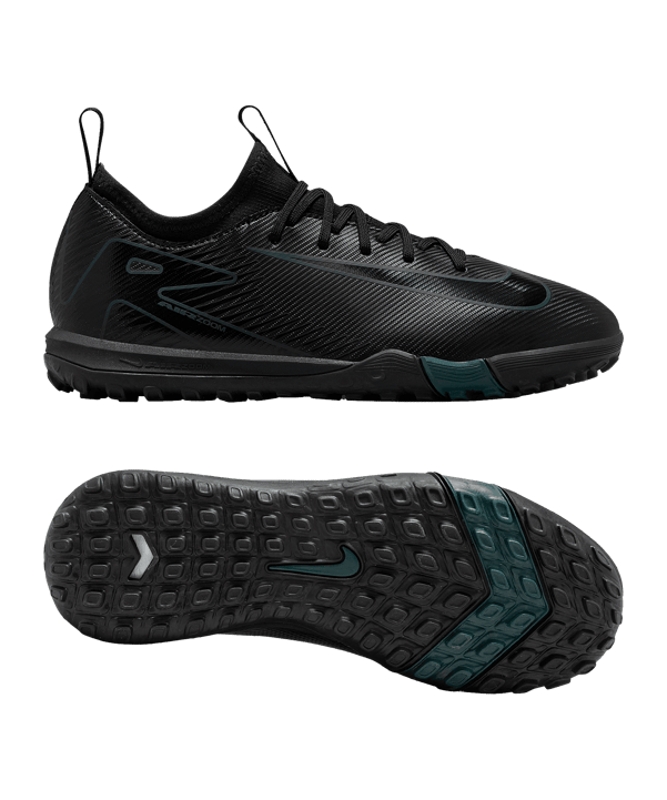 Nike Jr Air Zoom Mercurial Vapor XVI Academy IN Shadow Kids Schwarz F002