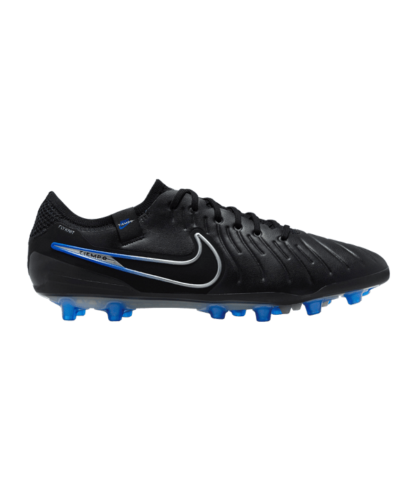 Nike Tiempo Legend X Elite AG-Pro Shadow Schwarz Silber Blau F040