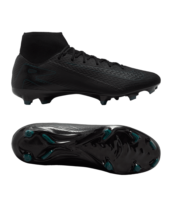 Nike Air Zoom Mercurial Superfly X Academy FG/MG Shadow Schwarz F002