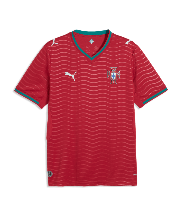 PUMA FPF Portugal Replica Trikot Home WM 2026 Rot F01