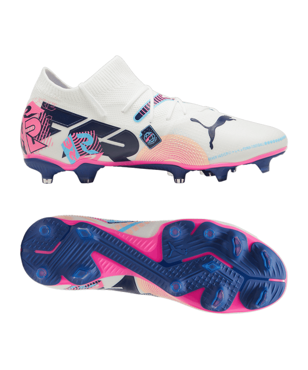 PUMA FUTURE 7 Match FG/AG Volume Up Weiss Blau F01