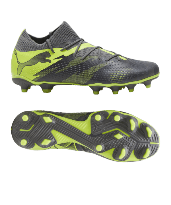 PUMA FUTURE 7 Match Rush FG/AG Grau Grün F01