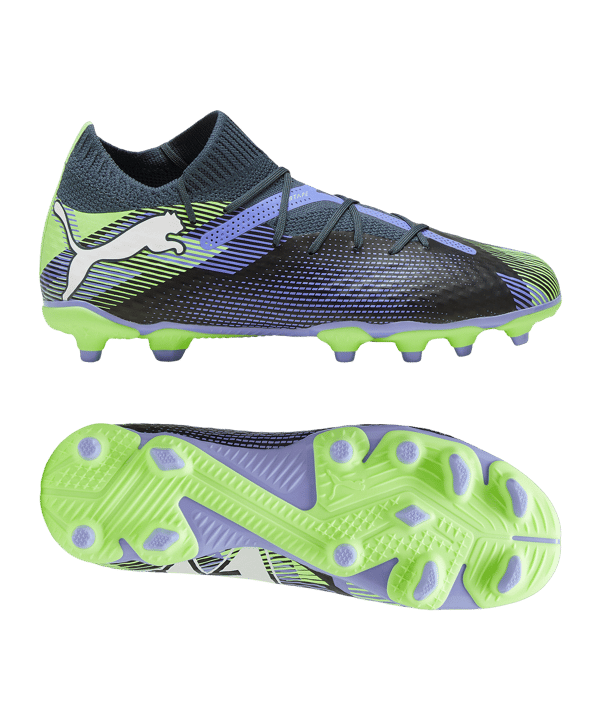 PUMA FUTURE 7 Pro FG/AG Lights Out Jr Kids Grau Weiss F03
