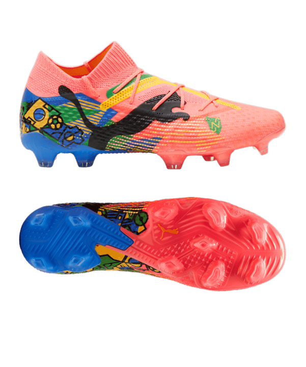 PUMA FUTURE 7 Ultimate FG/AG NJR COPA Pink Schwarz F01