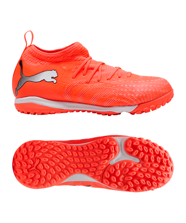 PUMA FUTURE 9 Match TF Unleash Kids Rot F01