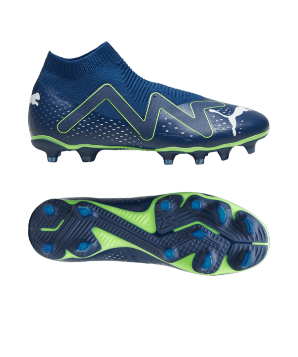 PUMA FUTURE Match+ LL FG/AG Gear Up Blau Weiss F03