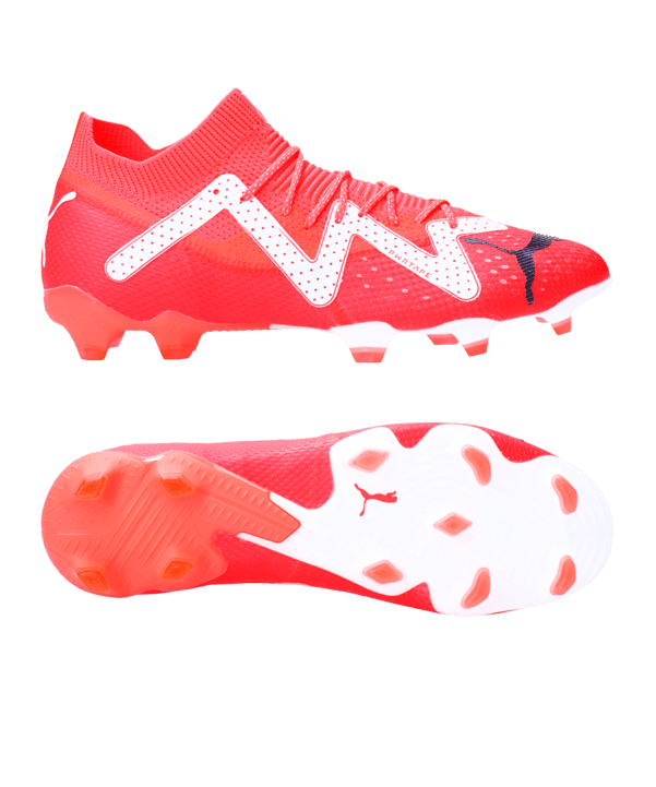 PUMA X 11teamsports FUTURE Ultimate Inferno FG/AG Rot Weiss F01