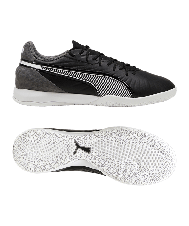 PUMA KING Match IN Eclipse Schwarz Weiss F01