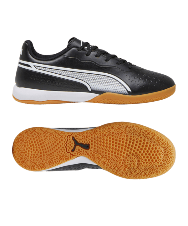PUMA KING Match IT Halle Eclipse Schwarz Weiss F01