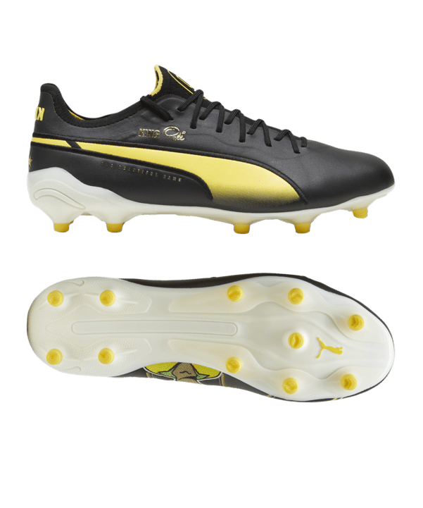 PUMA KING Ultimate Pelé FG/AG Schwarz Weiss F01