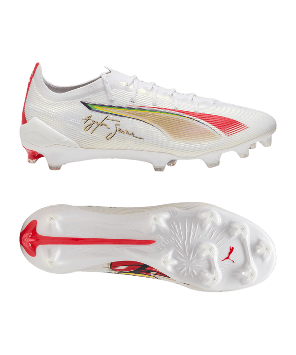 PUMA ULTRA 5 Ultimate FG Senna Weiss Gold F01