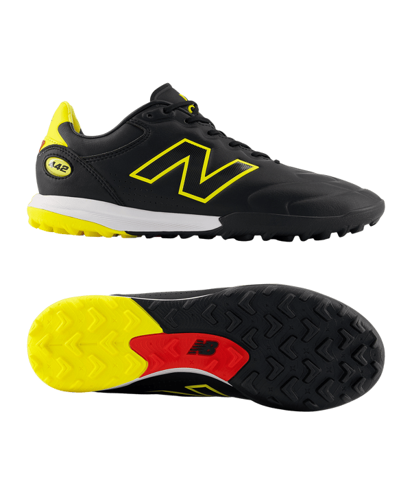 New Balance 442 Elite v3 TF Live Wire Schwarz