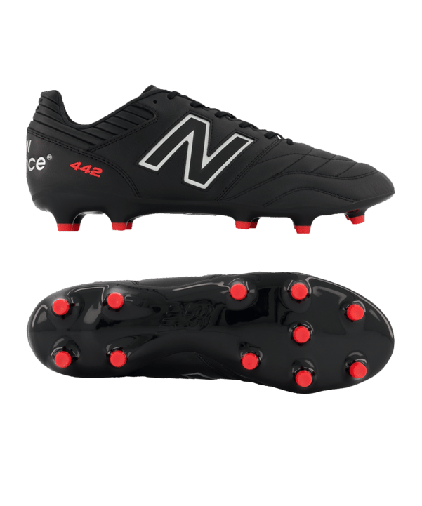 New Balance 442 V2 Pro FG Schwarz FBK2
