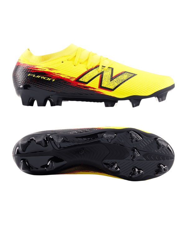 New Balance Furon Team v8 FG Live Wire Gelb