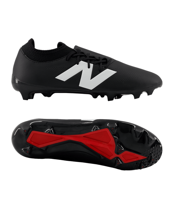 New Balance Furon V7 Dispatch FG+ Black Out Schwarz FB75