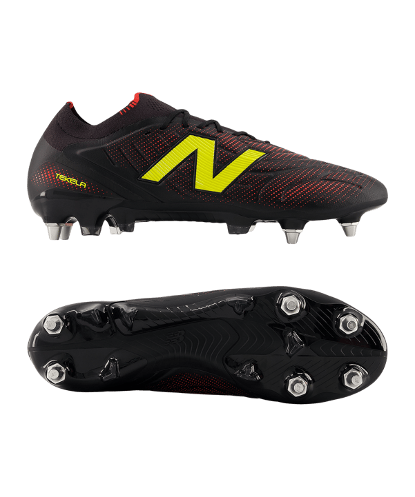 New Balance Tekela Elite Low v5 SG Live Wire Schwarz