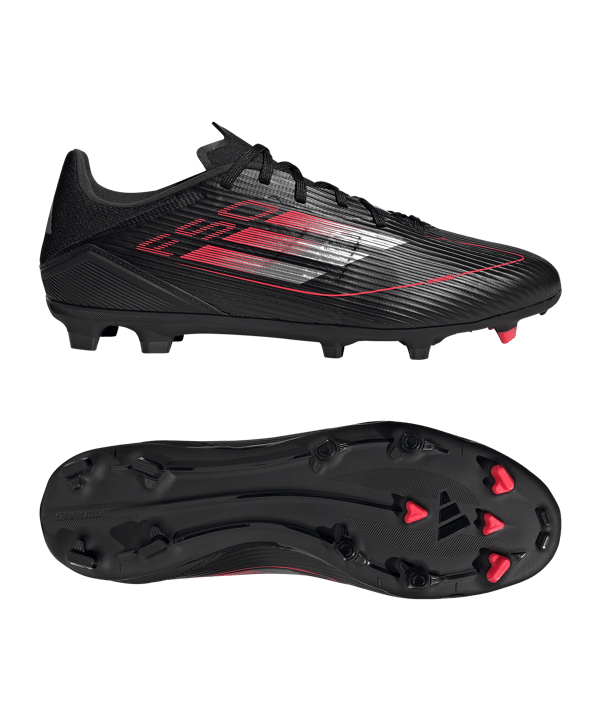 adidas F50 League FG Stealth Victory Schwarz